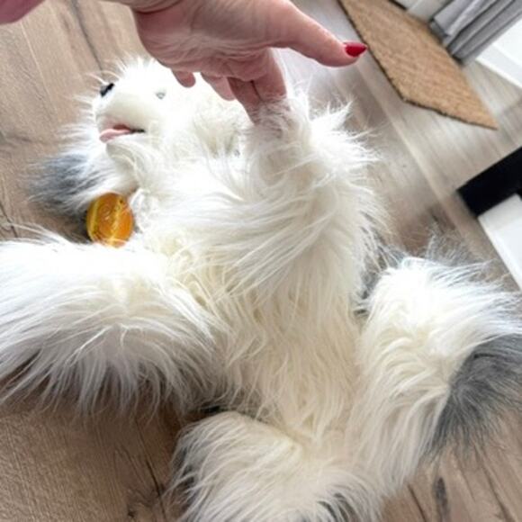 Dakin Soft Classics Old English Sheepdog Plush 1995 Toys R Us 25” NWT Realistic - Picture 4 of 11